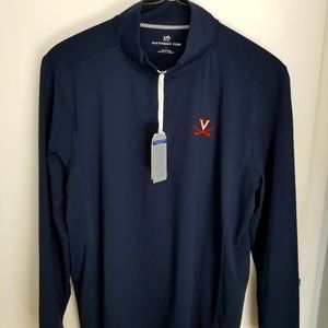 Navy University of Virginia (UVA) Quarter-Zip Pullover